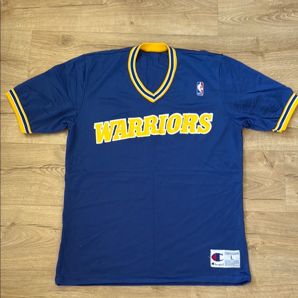 Vintage Champion Men’s Jersey shirt Warriors sz Large